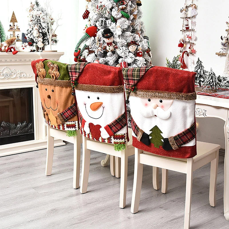 🎅 Karácsonyi témájú székhuzat 🪑💖