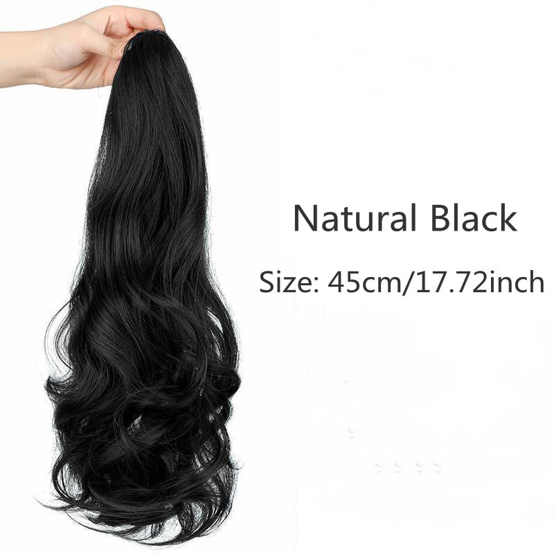 Paróka göndörítő klip + masni klip