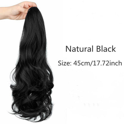 Paróka göndörítő klip + masni klip