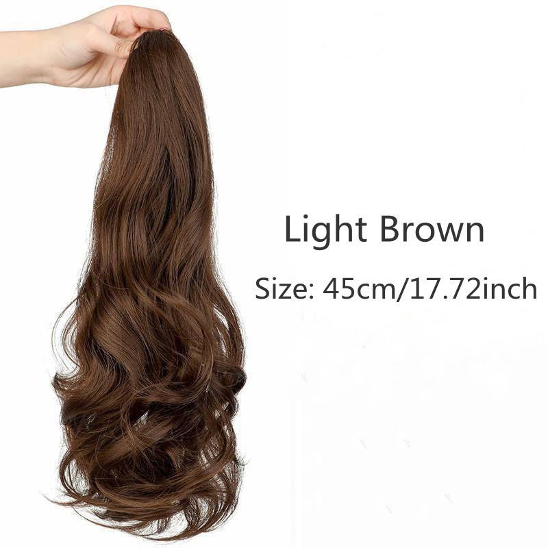 Paróka göndörítő klip + masni klip