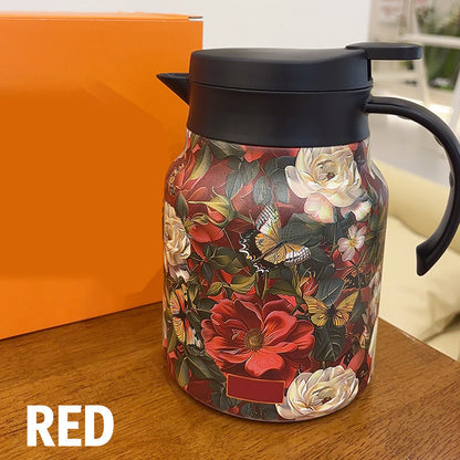 Vákuumszigetelt prémium 1000ml vízforraló szűrővel 🍵