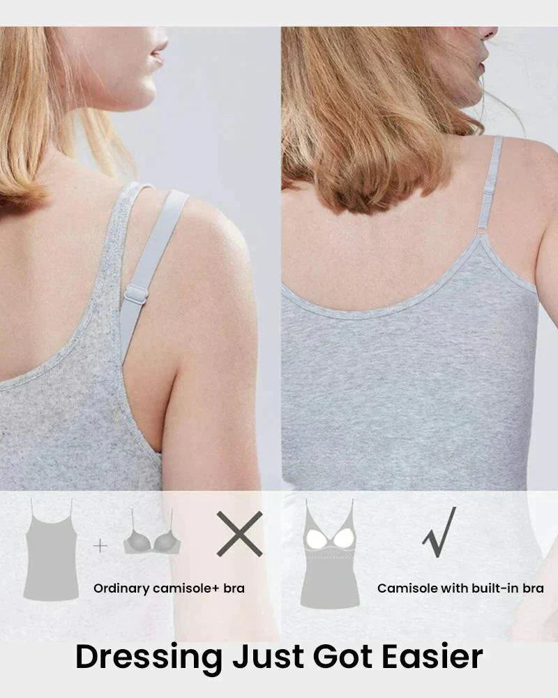 🌸 Laza felsőrész beépített melltartóval