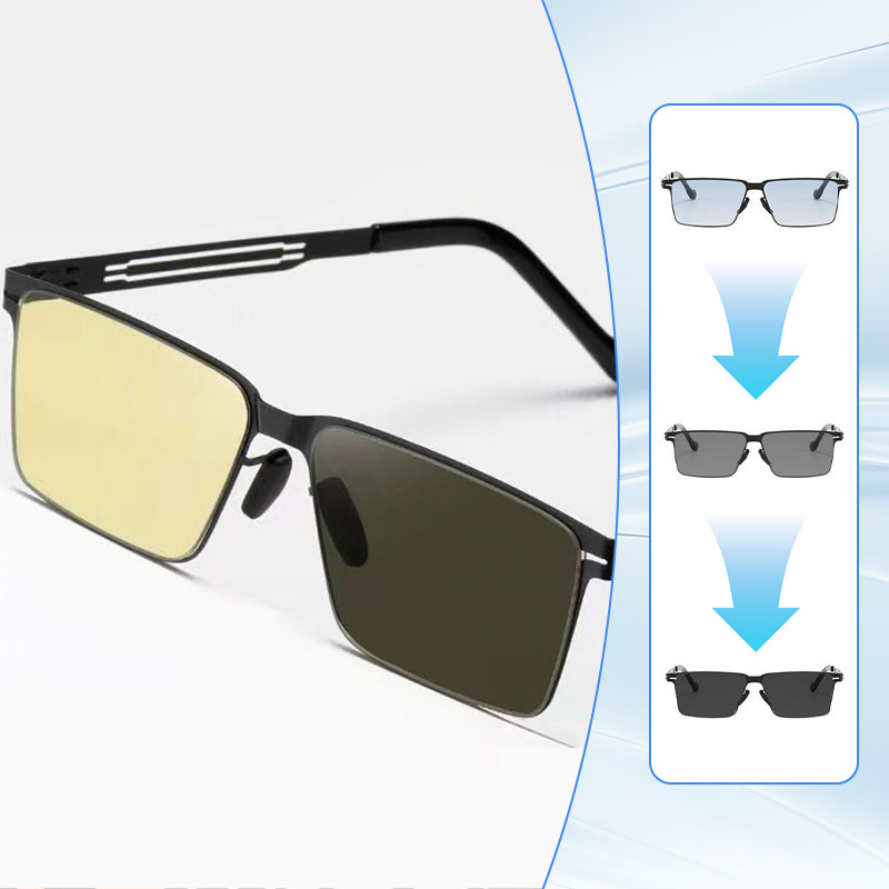 🕶️Fotochromowe napszemüveg nappalra és éjszakára ☀️