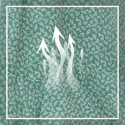 Zöld, légies maxi ruha