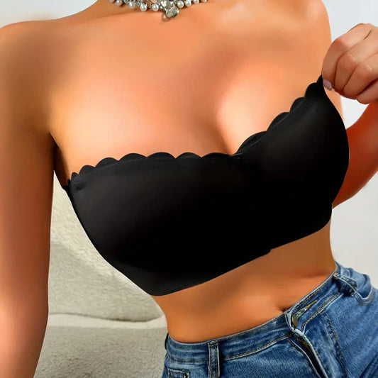 💕Pánt nélküli, elöl záródó bandeau melltartó💯