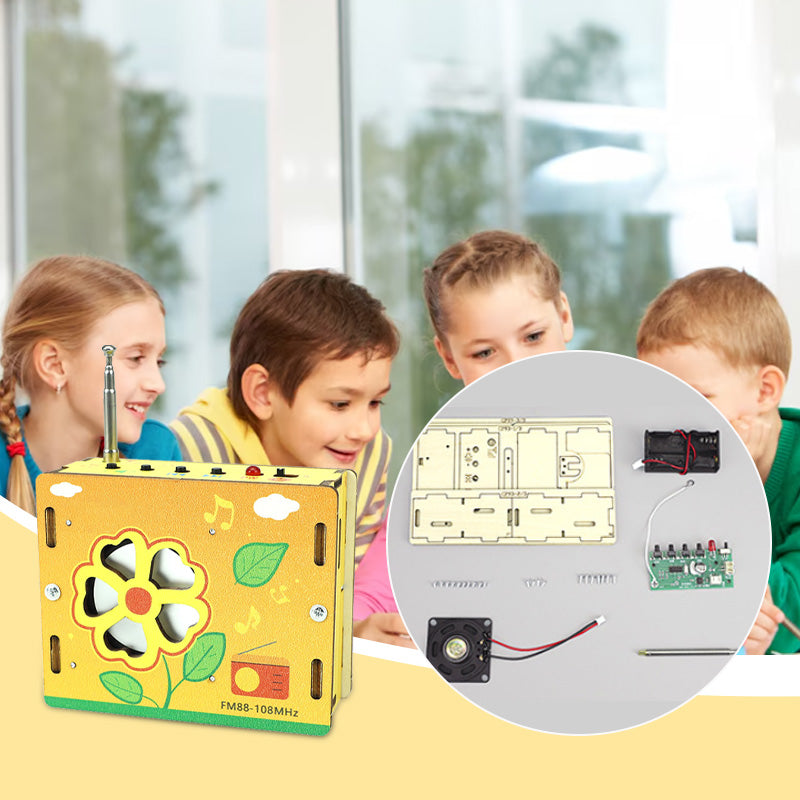 🎁💥Oktatási célú gyermekjátékok: DIY mini rádió