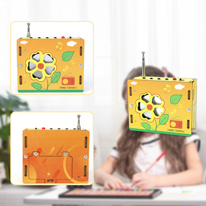 🎁💥Oktatási célú gyermekjátékok: DIY mini rádió