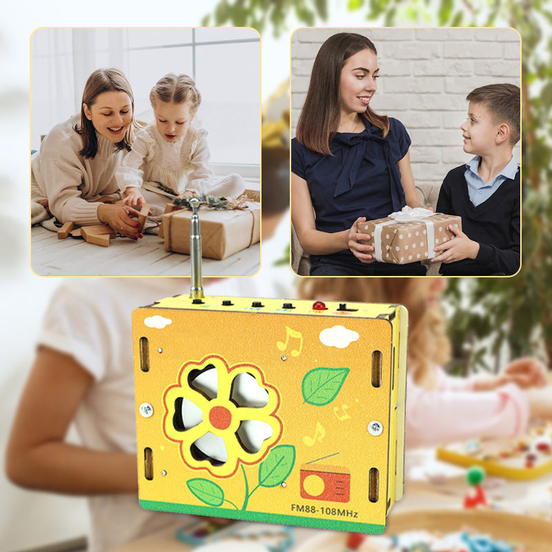 🎁💥Oktatási célú gyermekjátékok: DIY mini rádió