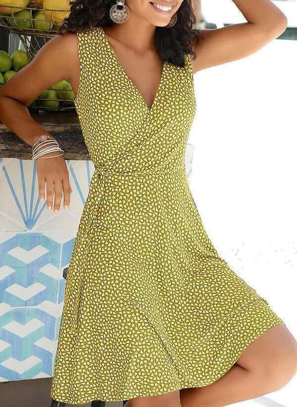 Új női ujjatlan alkalmi ruhák ✨