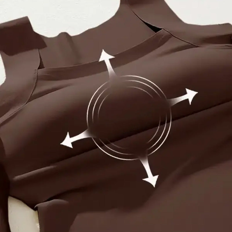 🌟 2026 Legnépszerűbb Termék 💖 (M-2XL) Formáló Top Beépített Melltartóval 💃