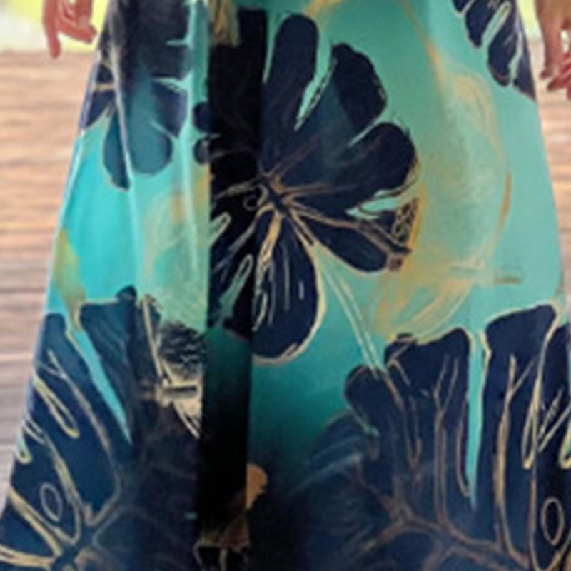 👗Ujjatlan ruha mintával