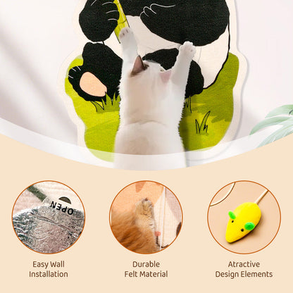 🐱Fali rögzítésű macska kaparófa