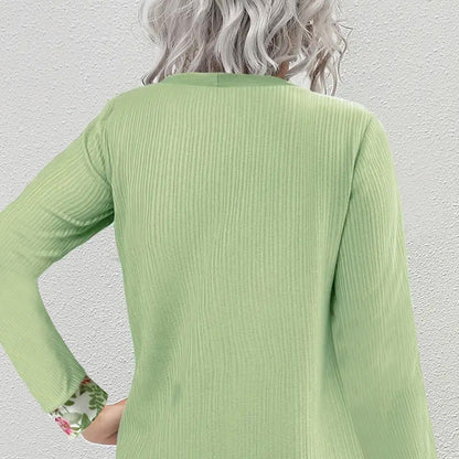 Női alkalmi divatos patchwork felső