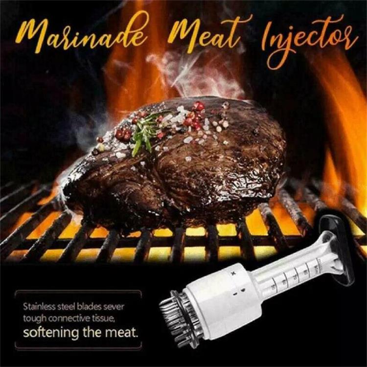 🥩2 az 1-ben – húsverő eszköz és szószos fecskendő🍖