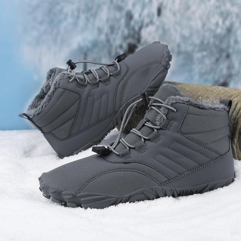 ❄️CSÚSZÁSMENTES ÉS VÍZÁLLÓ TÉLI MEZÍTLÁBAS CIPŐ (UNISEX)👟