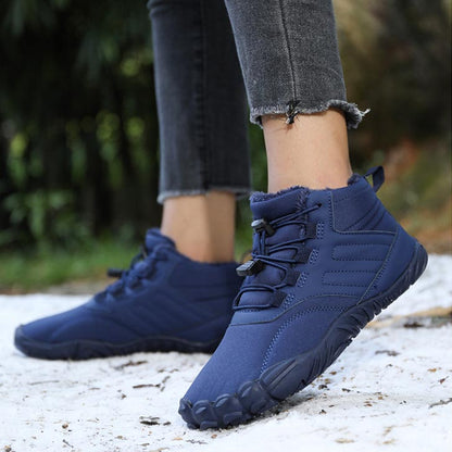 ❄️CSÚSZÁSMENTES ÉS VÍZÁLLÓ TÉLI MEZÍTLÁBAS CIPŐ (UNISEX)👟