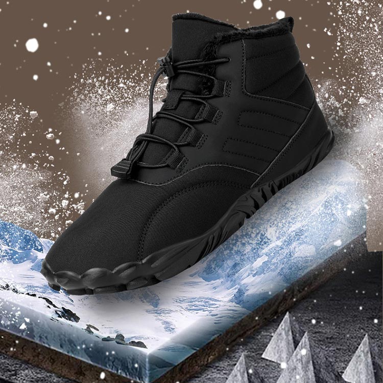 ❄️CSÚSZÁSMENTES ÉS VÍZÁLLÓ TÉLI MEZÍTLÁBAS CIPŐ (UNISEX)👟