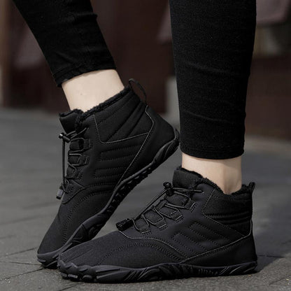 ❄️CSÚSZÁSMENTES ÉS VÍZÁLLÓ TÉLI MEZÍTLÁBAS CIPŐ (UNISEX)👟