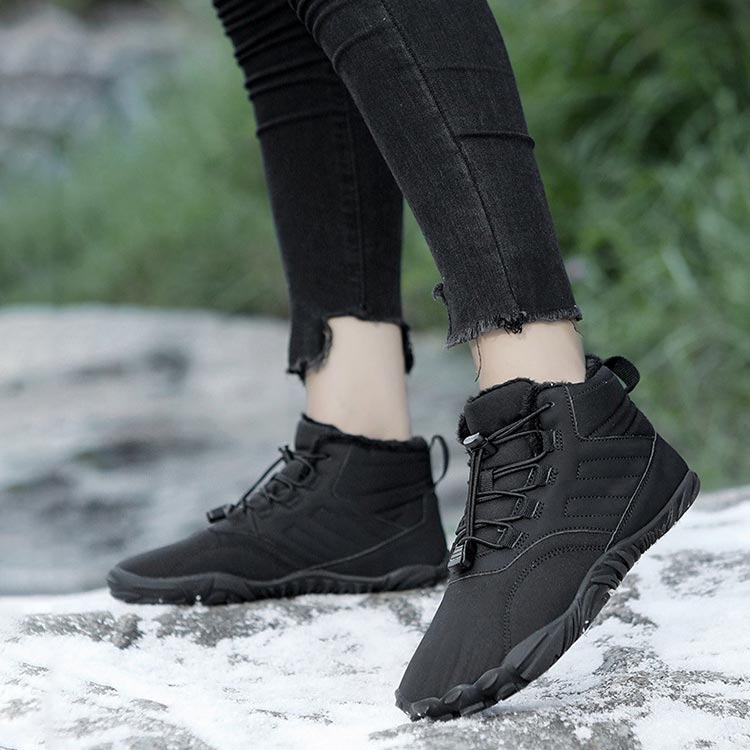 ❄️CSÚSZÁSMENTES ÉS VÍZÁLLÓ TÉLI MEZÍTLÁBAS CIPŐ (UNISEX)👟