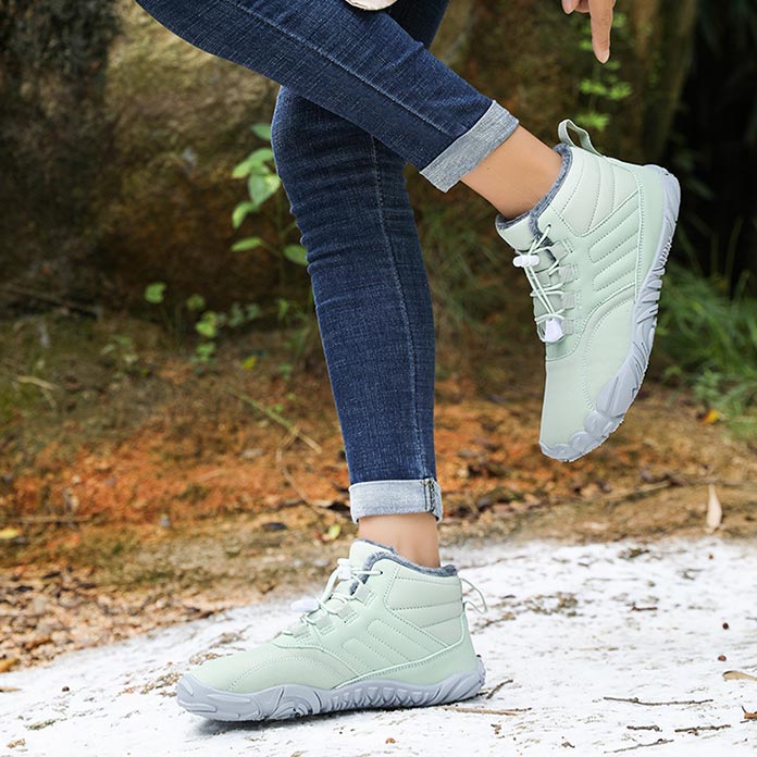❄️CSÚSZÁSMENTES ÉS VÍZÁLLÓ TÉLI MEZÍTLÁBAS CIPŐ (UNISEX)👟