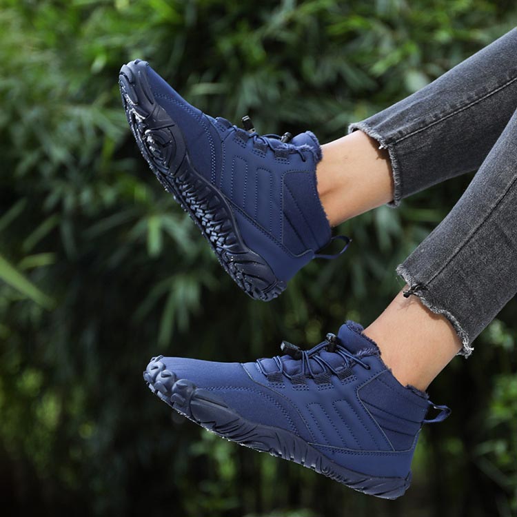 ❄️CSÚSZÁSMENTES ÉS VÍZÁLLÓ TÉLI MEZÍTLÁBAS CIPŐ (UNISEX)👟