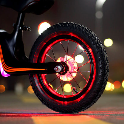 🌈 Színes kerékpár kerékagy lámpa 🚴‍♂️💡