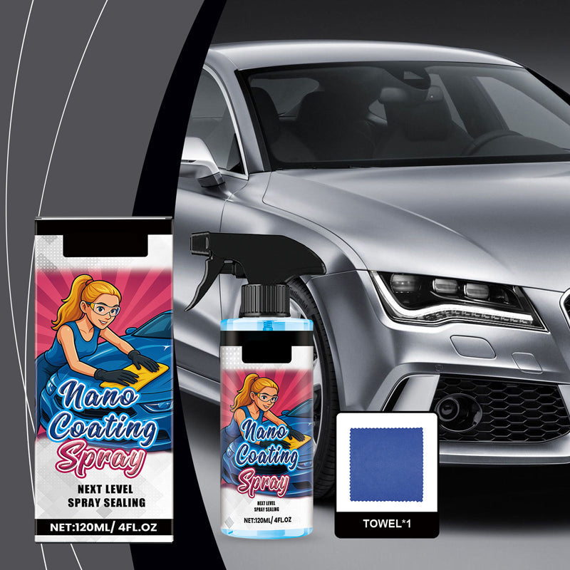 🚗✨ Autópolírozó Permet + Mikroszálas Törlőruha ☀️🧽