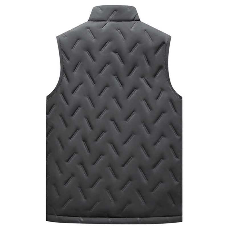 💖 FORRÓ AKCIÓ 50% KEDVEZMÉNY ✨️❄️ Unisex Téli Meleg, Ujjatlan, Steppelt Mellény Puhafleece Béléssel