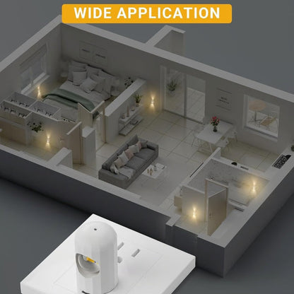 🏡💡 Intelligens LED éjszakai lámpa automatikus fényerő-szabályzóval ✨