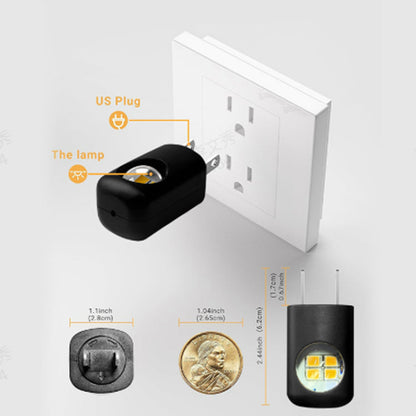 🏡💡 Intelligens LED éjszakai lámpa automatikus fényerő-szabályzóval ✨