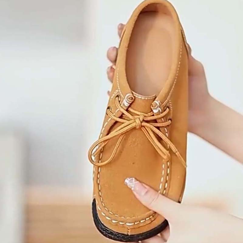 Női alkalmi magasított platformos csipkés loafer cipő