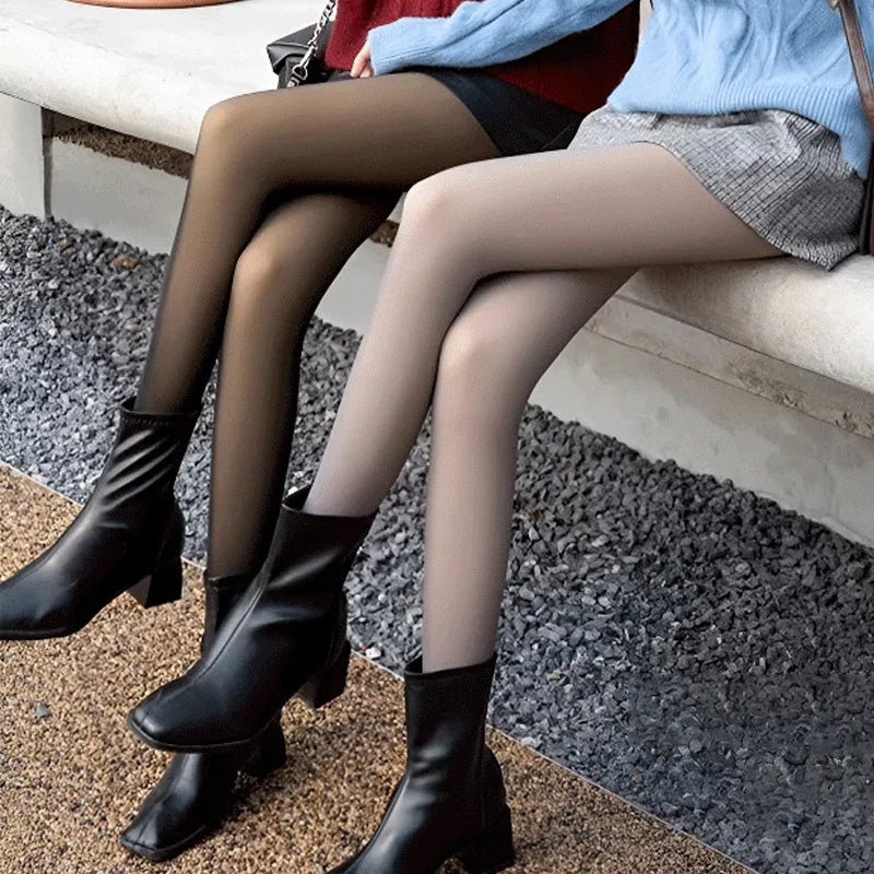 ✨Őszi-téli akció✨Női téli átlátszó vastag harisnyanadrág