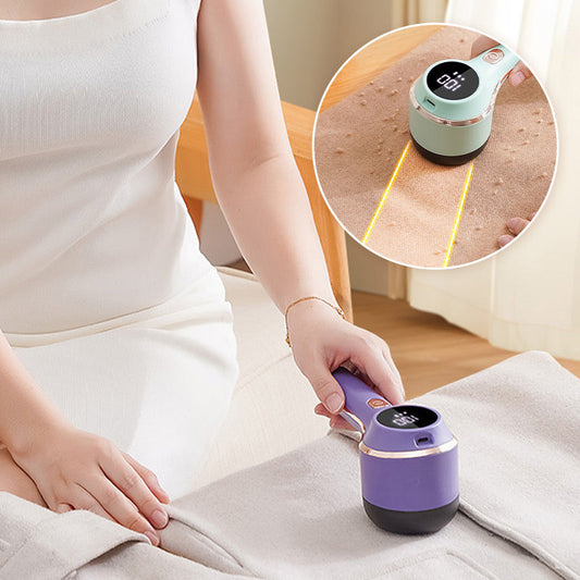 🔥 Cyfrowy wyświetlacz tkaniny - usuwanie kłaczków z 3 prędkościami 🥰