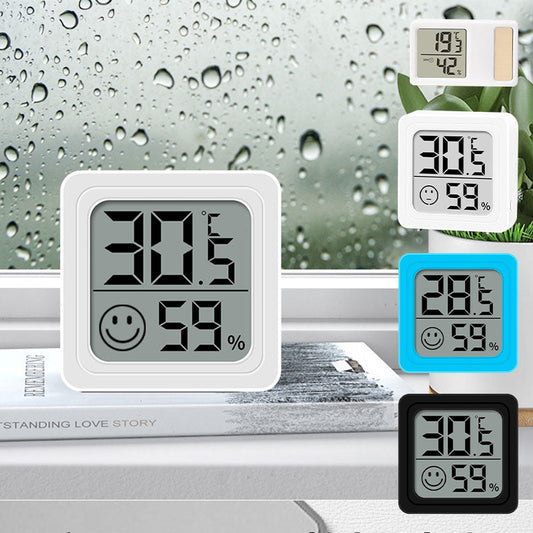 🌡️Precíziós 2 az 1-ben hőmérő és higrométer digitális kijelzővel⏰