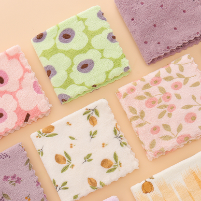 ✨Korall színű, nedvszívó, szöszmentes konyharuha