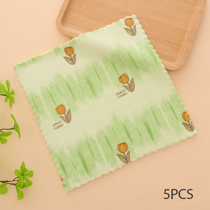 ✨Korall színű, nedvszívó, szöszmentes konyharuha