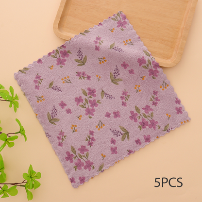 ✨Korall színű, nedvszívó, szöszmentes konyharuha