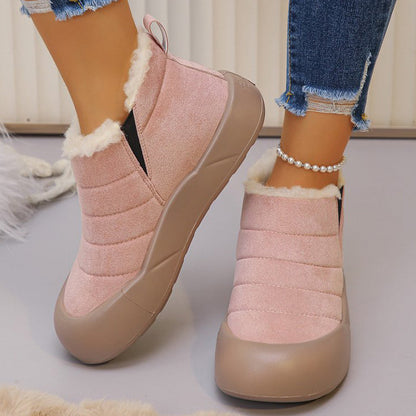 ❄️ 【EU36-43】Vízálló téli csizma puha talppal és pamut béléssel 🌨️🥾