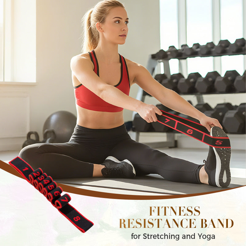 🧘‍♀️🔥Fitness ellenállás szalag nyújtáshoz és jógához