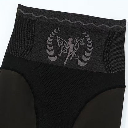 Extra vastag termo leggings csupasz lábakra | Természetes bőrérzet, robbanásálló | Magas derekú, varrásmentes, hasat formázó alapréteg