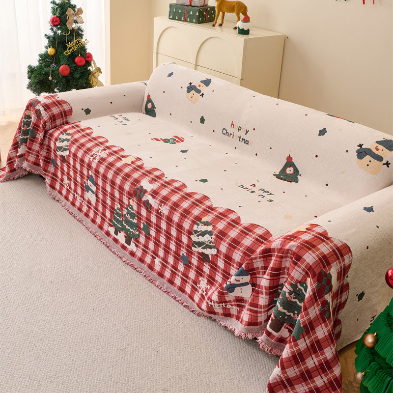 🎄Megfordítható karácsonyi kanapéhuzat