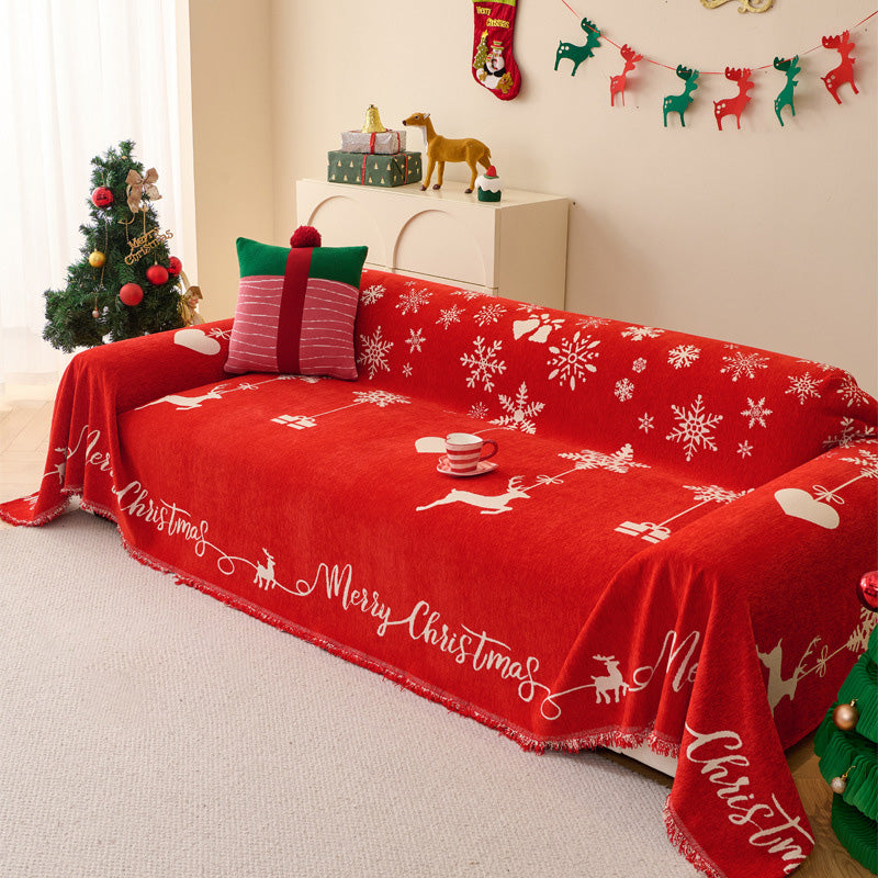🎄Megfordítható karácsonyi kanapéhuzat