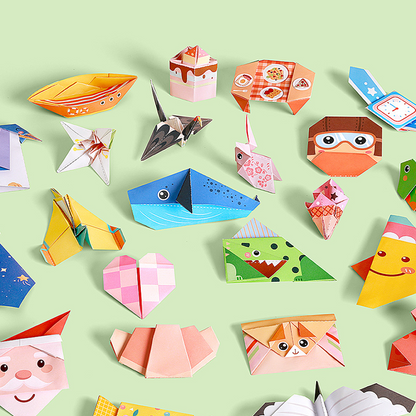 📚 Gyerek origami könyv — 30 origami minta!