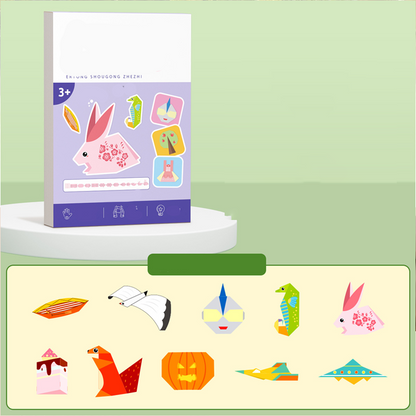 📚 Gyerek origami könyv — 30 origami minta!