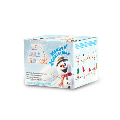 ☃️DIY karácsonyi hóember kézműves készletek gyerekeknek
