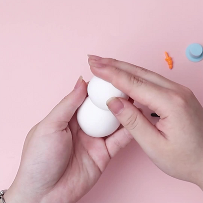 ☃️DIY karácsonyi hóember kézműves készletek gyerekeknek