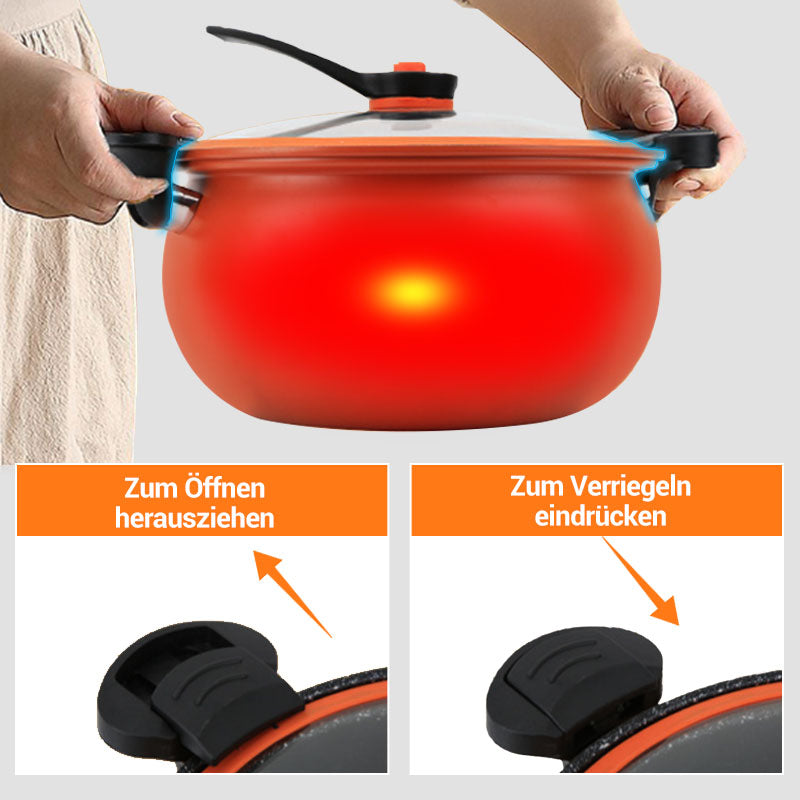 Sokoldalú alacsony nyomású főzőedény🥘