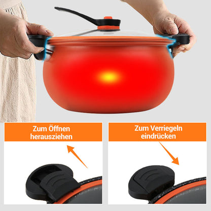 Sokoldalú alacsony nyomású főzőedény🥘