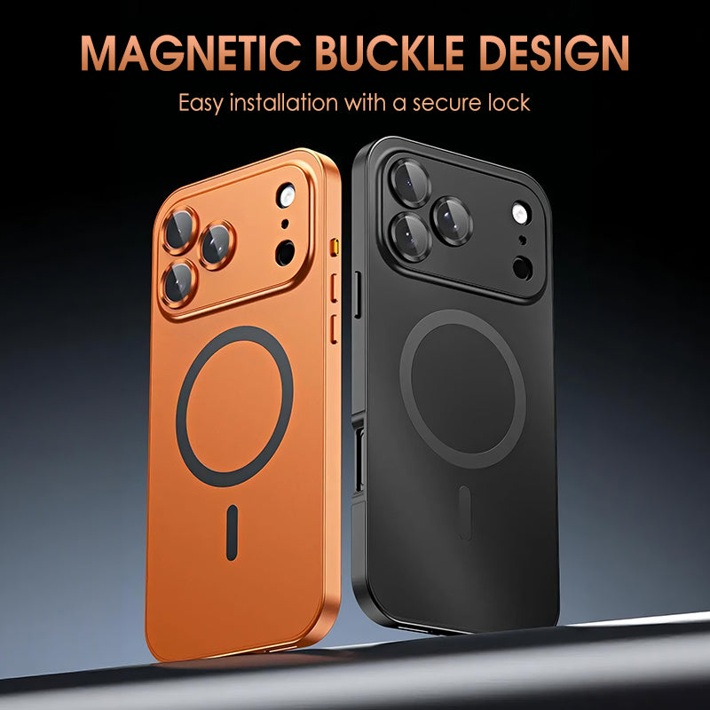 📱Mágneses fém telefontok iPhone 17 / 17 Pro / 17 Pro Max készülékhez