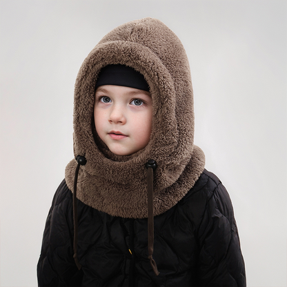 👧👦Kényelmes 3 az 1-ben téli sapka gyerekeknek